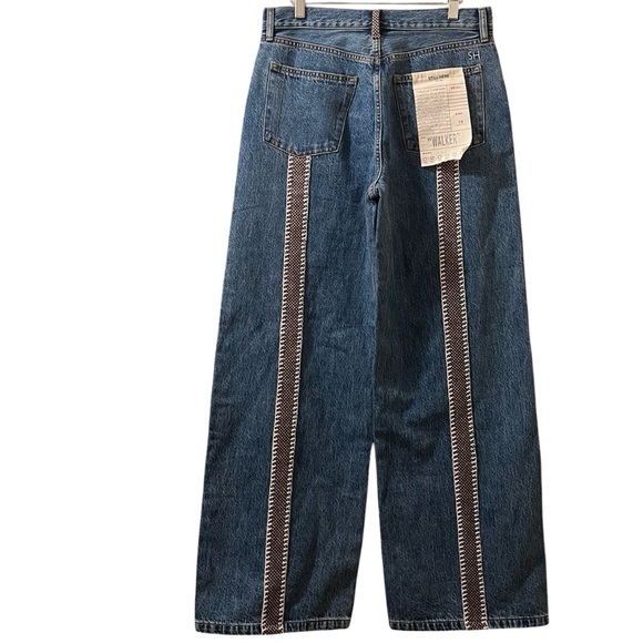 Still Here Bambi Walker Wide Leg Baggy 90s Jeans Sz 28 - Picture 2 of 8